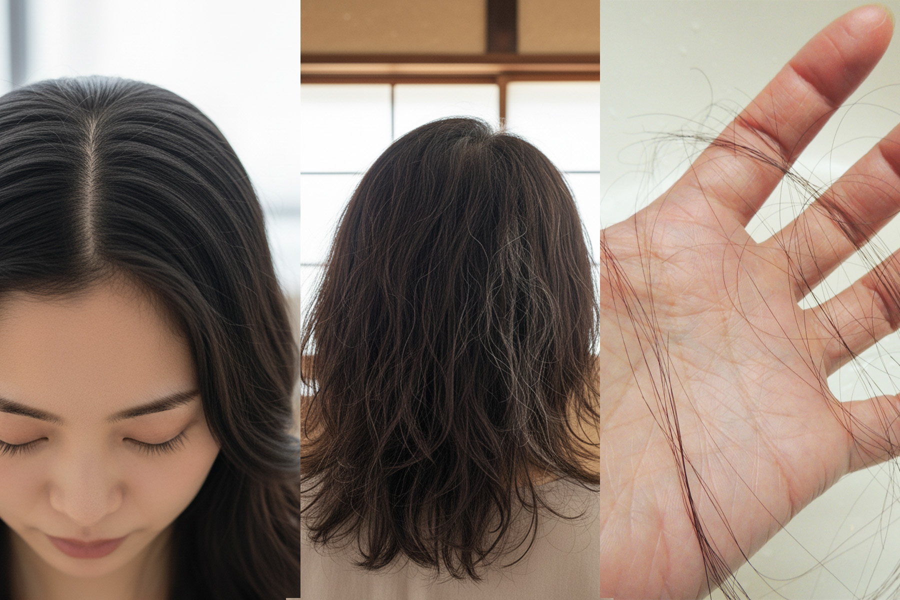 髪の悩みに関するイメージ